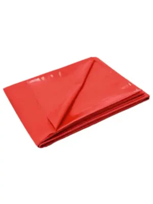 Kırmızı PVC Yatak Örtüsü 220 x 200 cm
